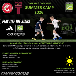 Coerver® Coaching Summer Day Camp – Montecchio Maggiore