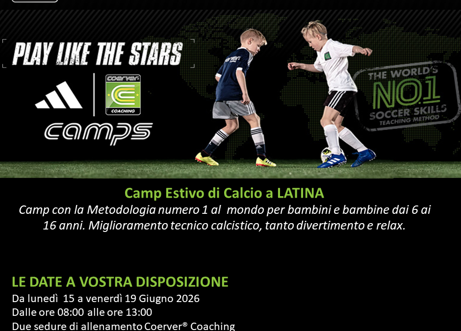 Coerver® Coaching Summer Day Camp – Latina