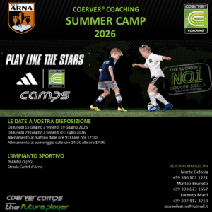 Coerver® Coaching Summer Day Camp – ASD Arna